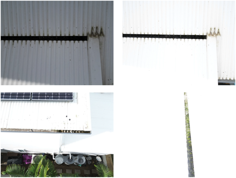 Step 3: Capture Gutter & Perimeter Photos, example photographs
