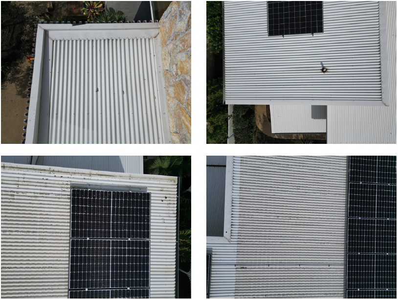Step 4: Photograph the Roof Sheets, example photographs