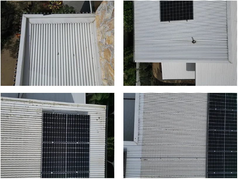 Step 4: Photograph the Roof Sheets, example photographs